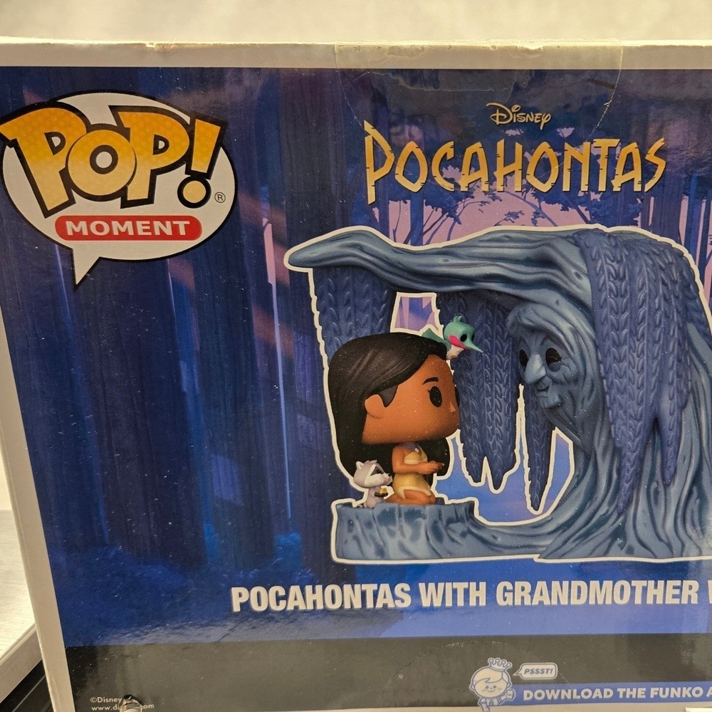 Funko Pop Moment Disney Pocahontas Grandmother Willow 1336 Walmart Earth Day 23 - Picture 3 of 5